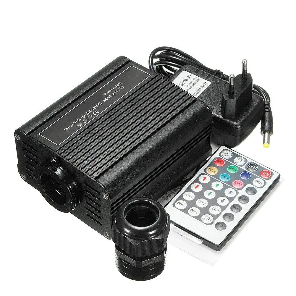 

Driver Optical Source DIY Ceiling Star Optic Fiber Decorative Multi Mode LED RGBW Glow Car Light Engine RF Remote Controller
