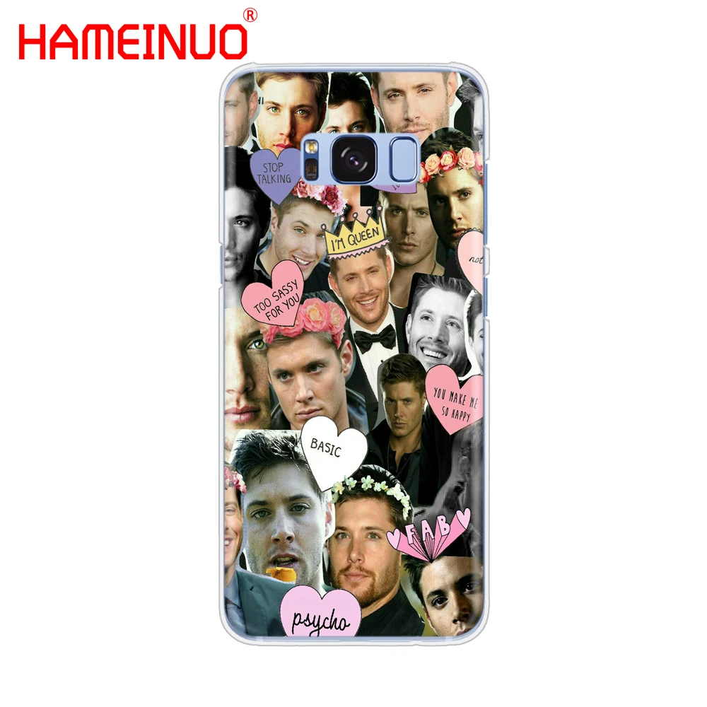 HAMEINUO сверхъестественный чехол для сотового телефона Jared Padalecki Samsung Galaxy S9 S7 edge PLUS S8