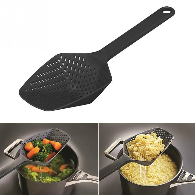 1pcs Nylon Strainer Scoop Colander Kitchen Accessories Gadgets Drain