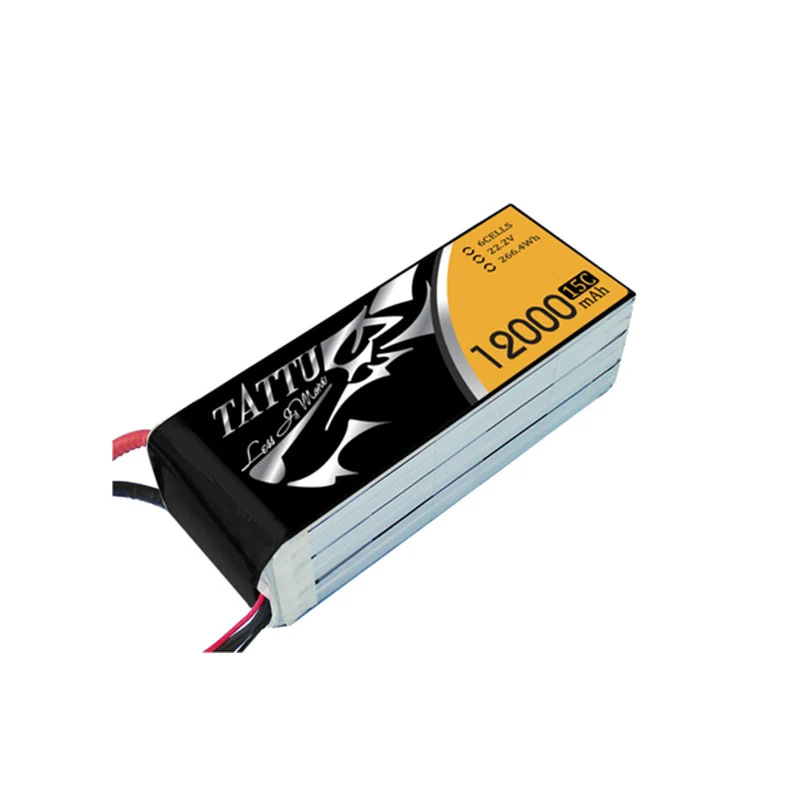 22 2V 12000MAH 25C UAV multi axis model aircraft power lithium font b battery b font