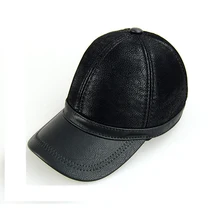 CRESTGOLF бейсбольные спортивные кепки для мужчин зимние теплые наушники кепки регулируемые Кепки из искусственной кожи шляпа флисовая бейсболка snapback