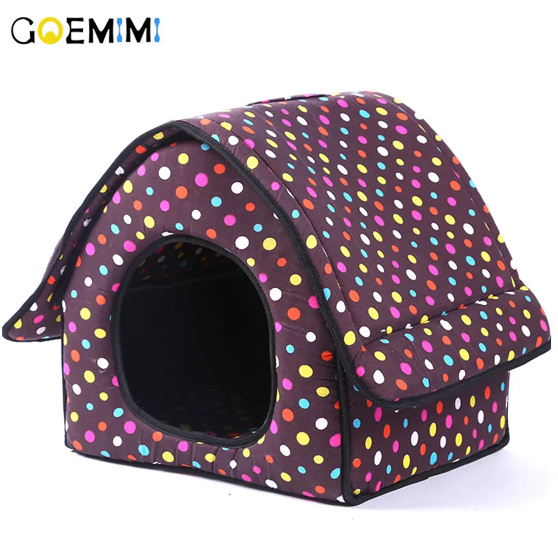 

New Arrival Dog Dot House Comfortable Fashion Pet Bed Puppy Sofa Cushion House Kennel Nest Top Quality Pet Products