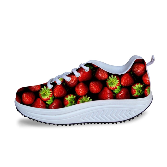 watermelon platform shoes