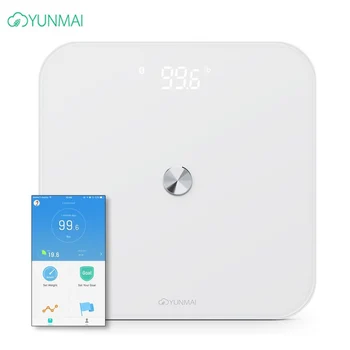 

Hot Yunmai SE Smart Body Scale Floor Digital Bathroom Weight Scale Bluetooth Weight Scale APP Control Weighing Scale BMI Data