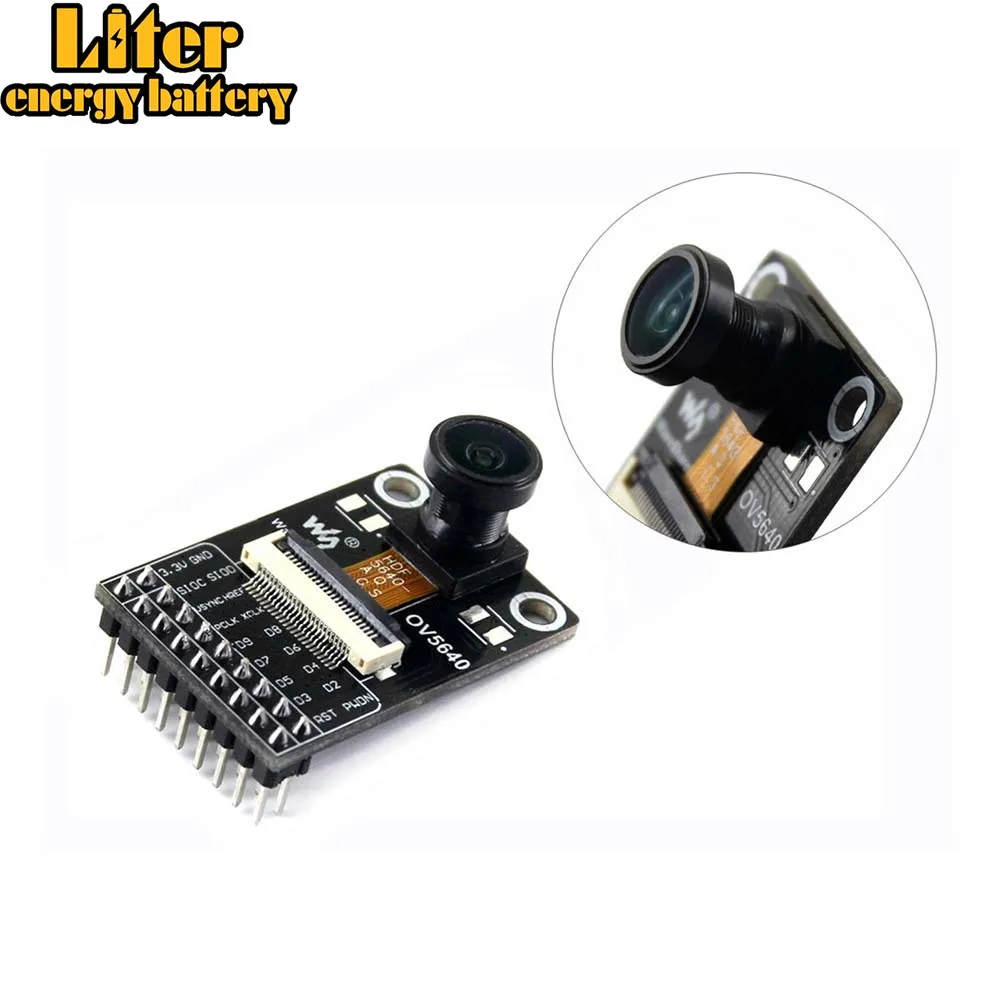 

Camera Module Based on OV5640 Image Sensor, 5 Megapixel (2592x1944), Fisheye Lens to Achieve 170 Degree Diagonal