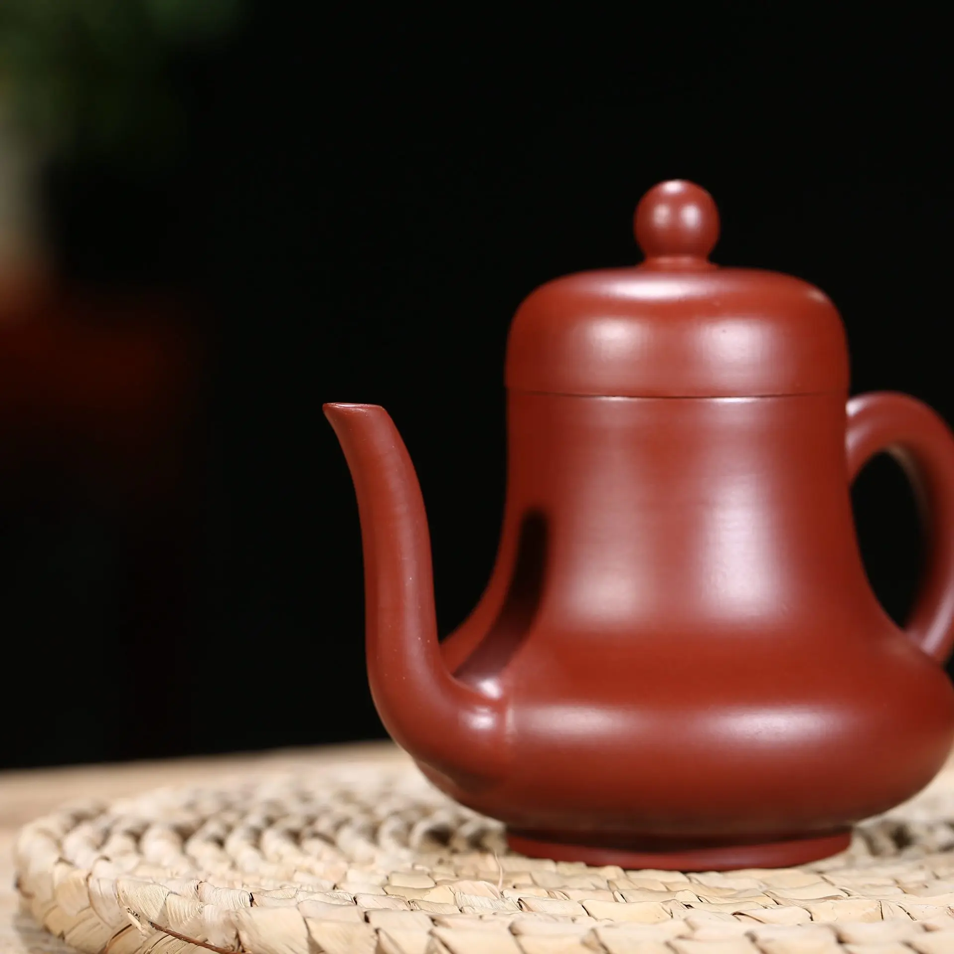 Темно-красный эмалированный керамический чайный горшок сырой руды ярко-красный Pao Si Ting чайник кунг-фу онлайн чайный горшок чайный набор кусок поколения волос