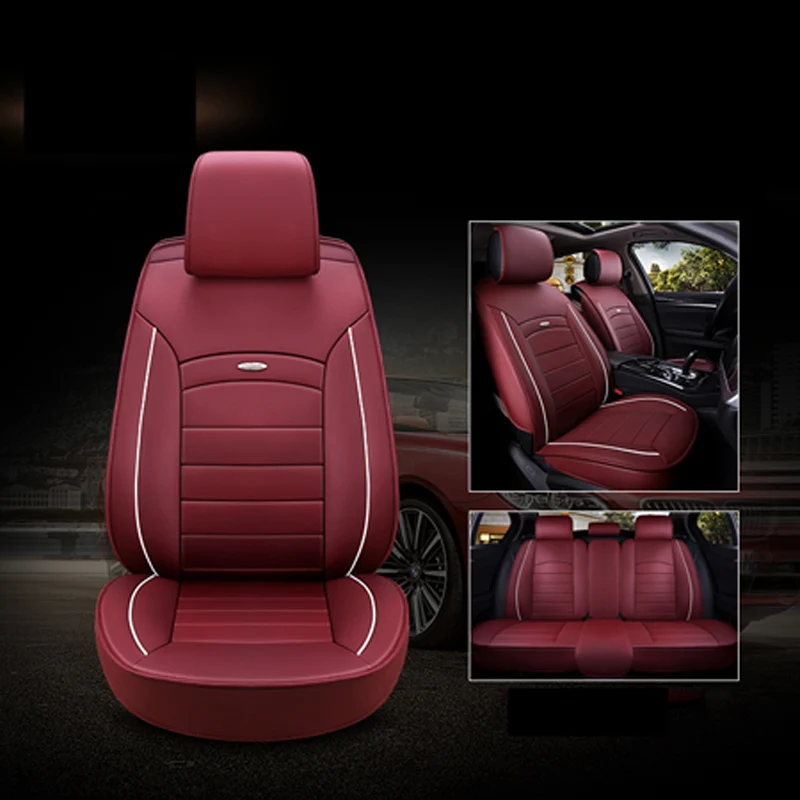 

High quality leather Universal Car Seat covers for Renault armrest capture clio duster fluence kadjar kaptur koleos latitude