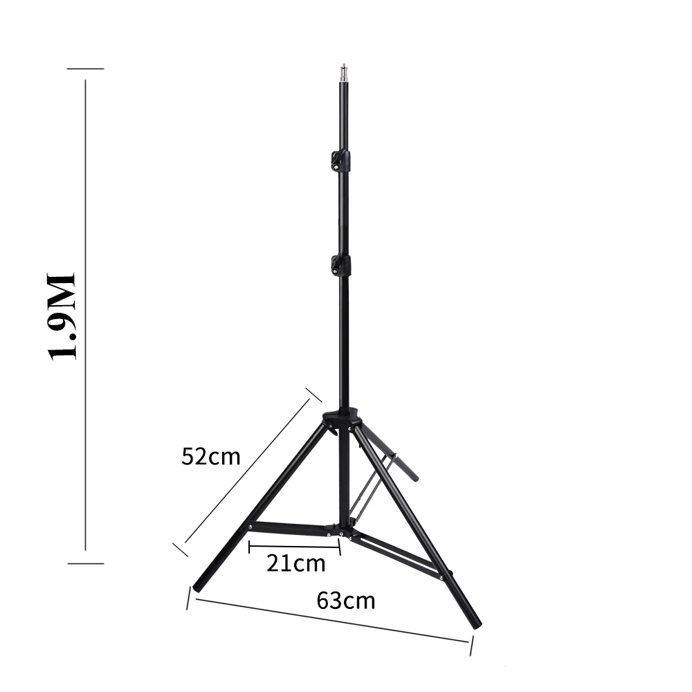 Photo-Studio-Kit-Photography-Lighting-Kit-Studio-Light-Soft-Box-8-PCS-E27-Lamp-holder-190MM