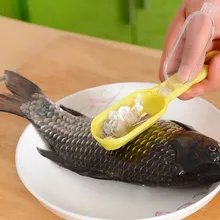 1 шт. Многофункциональные кухонные скребок для рыбы щетка для очистки кожи с базовым покрытием нож для приготовления морепродуктов инструменты KX 303