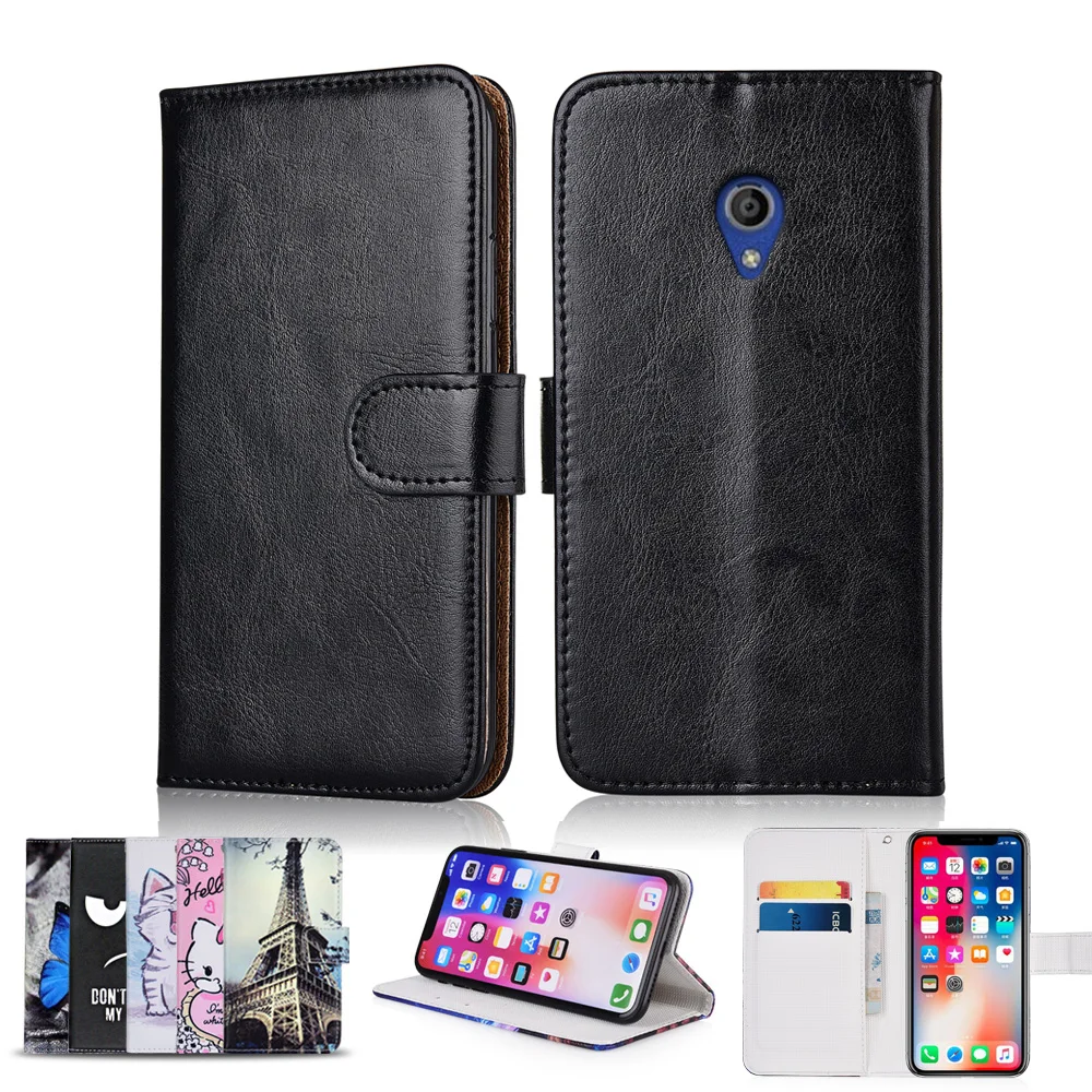 

Luxury wallet case for ZTE Blade L130 Plus PU Leather Special Flip With Card Pocket Phone Cover,Kickstand case