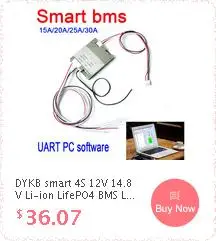 DYKB 7 S-20 S Smart Bluetooth 80A 100A 320A 300A 400A литий-ионный Lipo LiFePO4 батарея BMS Защитная плата 48 в 36 В 24 в 16 с