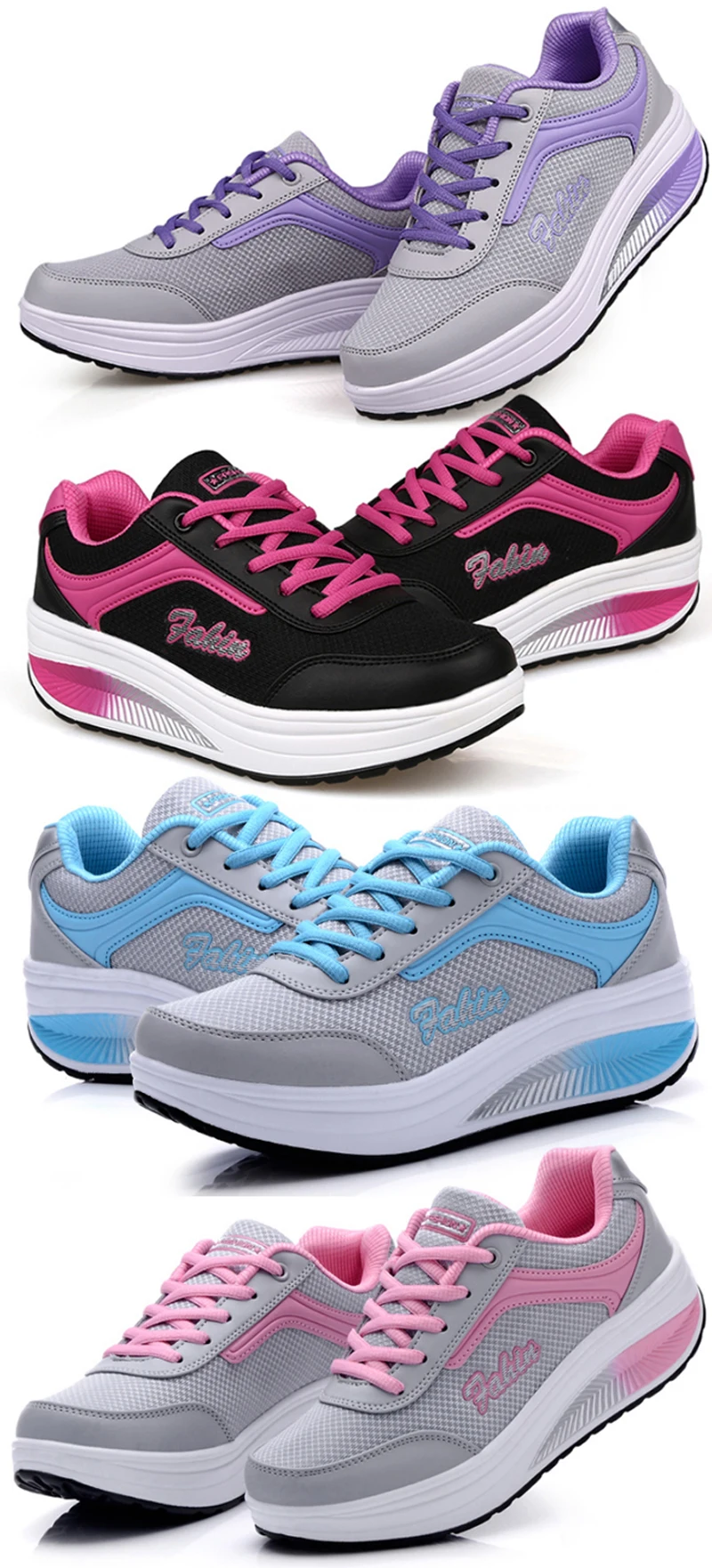 VTOTA/женская повседневная обувь, увеличивающая рост; легкие дышащие водонепроницаемые кроссовки на танкетке; обувь на платформе; tenis feminino