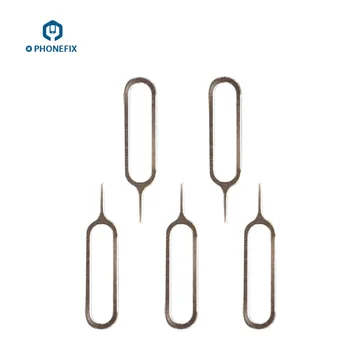 

PHONEFIX Stainless Steel Mini Inserting Sim Memory Card Pulling Taking out Tool Ejector Pin Key Needle Remover For Phone Repair