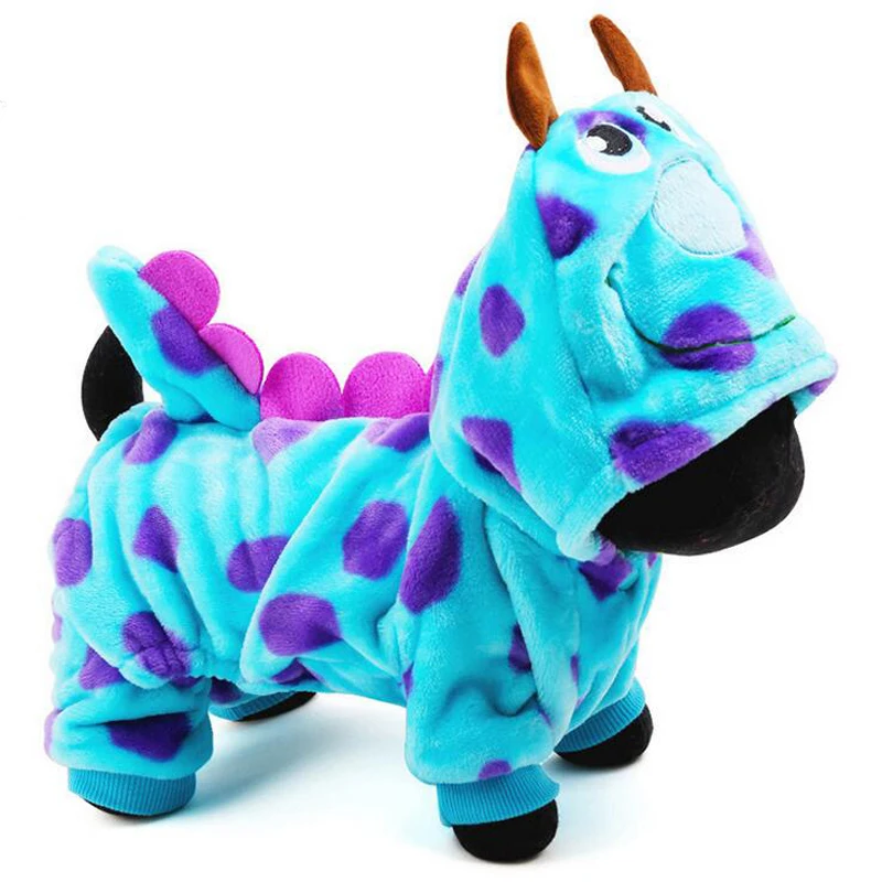 Buy Blue DINOSAUR Dog Clothes Pet Costume Halloween