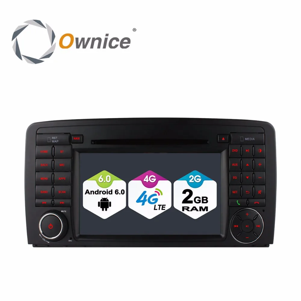 Perfect Ownice C500 Android 6.0 Quad Core 2 Din 7" Car DVD Player GPS For Mercedes GL ML CLASS W164 X164 ML350 ML450 GL320 GL450 Wifi 4G 0