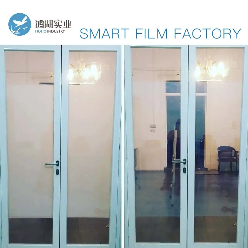 Cheap Sunice 7pcs customized Size Privacy Magic PDLC Smart Film Building /Automobile window tint Magic smart film 2 Power supply