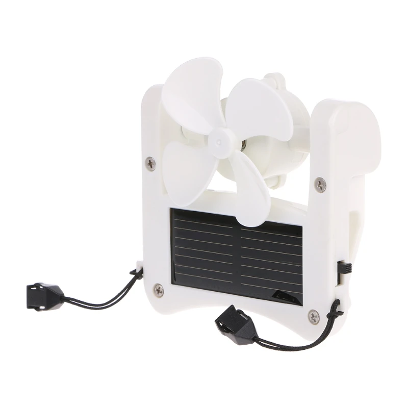 

2019 Mini Solar Power/USB Portable Cap Hat Clip On Fan Hanging Desktop Camping Student Cooler Air Conditioning Appliance