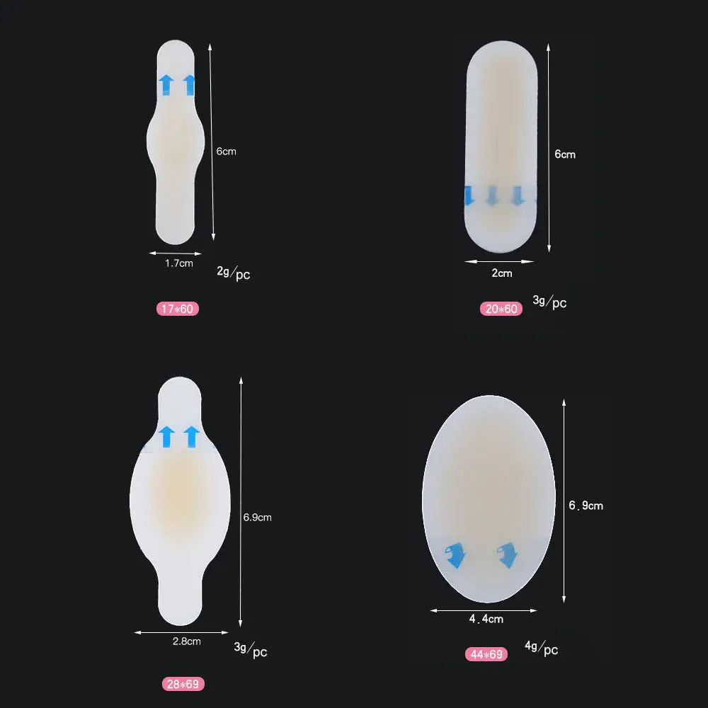10 шт. анти-ношение наклейка пятки блистерные накладки клей повязка с гелем гвардии 4 типа для опции
