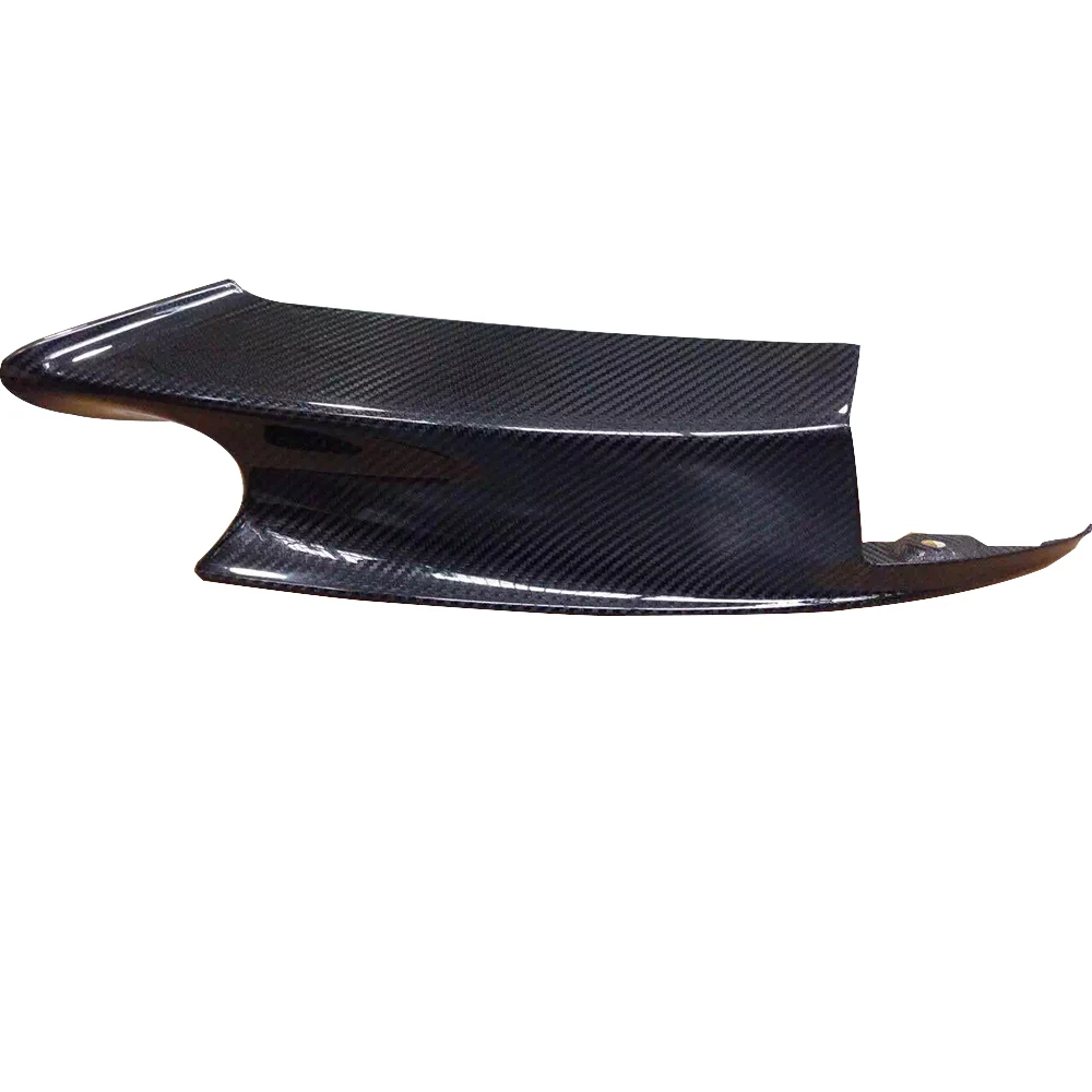 Fibra de carbono coche labio delantero divisores solapa Delantales para BMW Serie 3 E90 E92 E93 M3 2008-2014 parachoques coche de guardia de estilo Fibra de carbono coche labio delantero divisores solapa Delantales para BMW Serie 3 E90 E92 E93 M3 2008-2014 parachoques coche de guardia de estilo