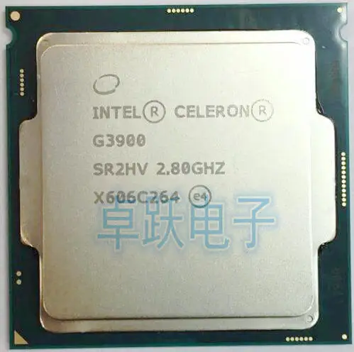 Двухъядерный процессор Intel Celeron G3900 2 8 ГГц Мб кэш памяти ЦП SR2HV LGA1151| |