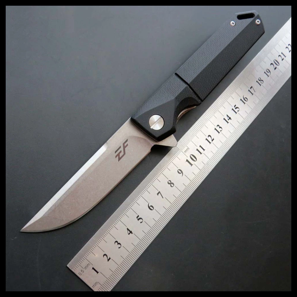 BJL охотничий нож D2 Сталь лезвие + G10 Ручка складной карманный нож Кемпинг Фрукты нож открытый инструмент для повседневного ношения нож EF71
