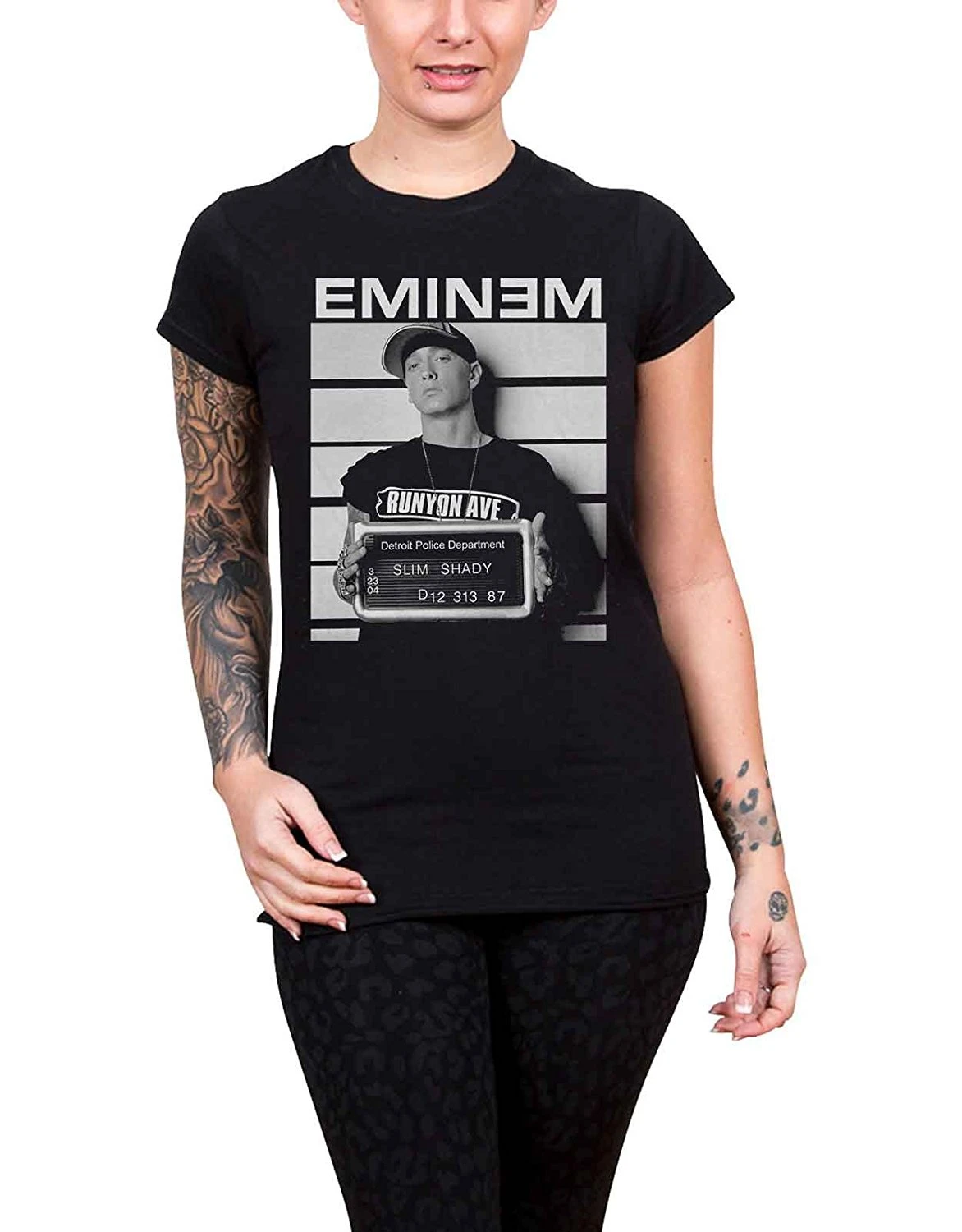 Eminem t shirt ladies Clearance