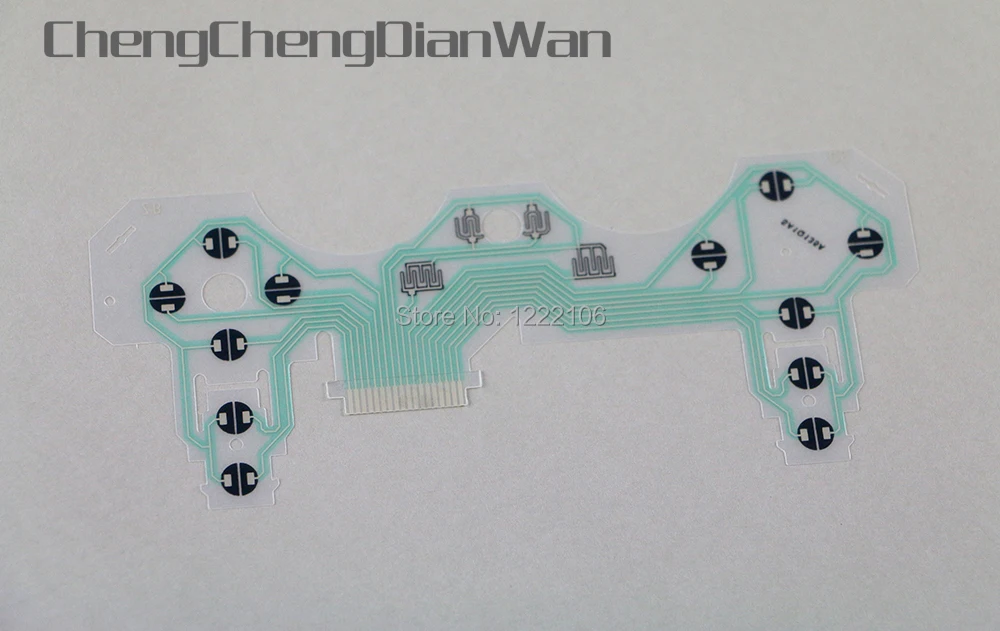 

ChengChengDianWan SA1Q135A Conductive Film Keypad flex Cable Repair Circuit Board Part For PS3 Controller