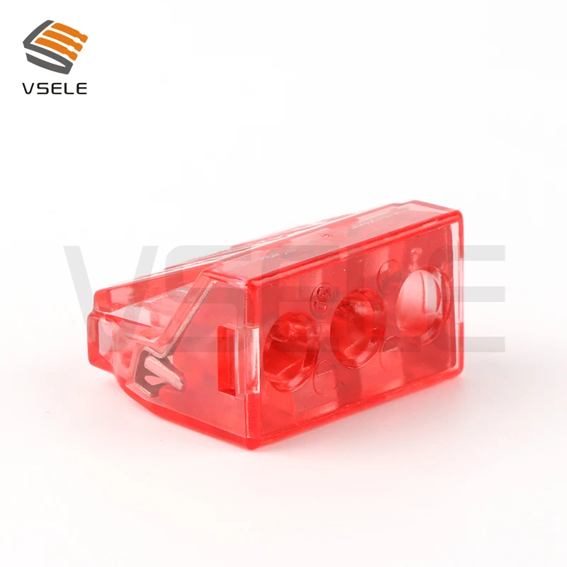 10pcs Vse103d 773173 Push In Wire Wiring Connector Electrical Quick