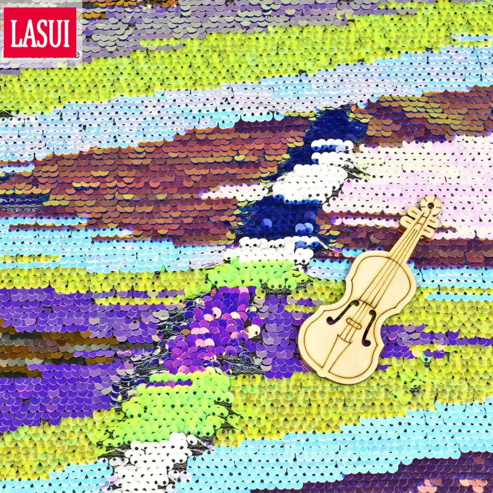 LASUI W0124 Новые разноцветные рыбные весы с блестками сделай сам Высококачественная