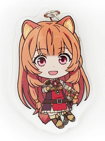 Rising of The Shield Hero Tate No Yuusha No Nariagari аниме Raphtalia Firo Filo акриловый брелок - Цвет: 01 Raphtalia