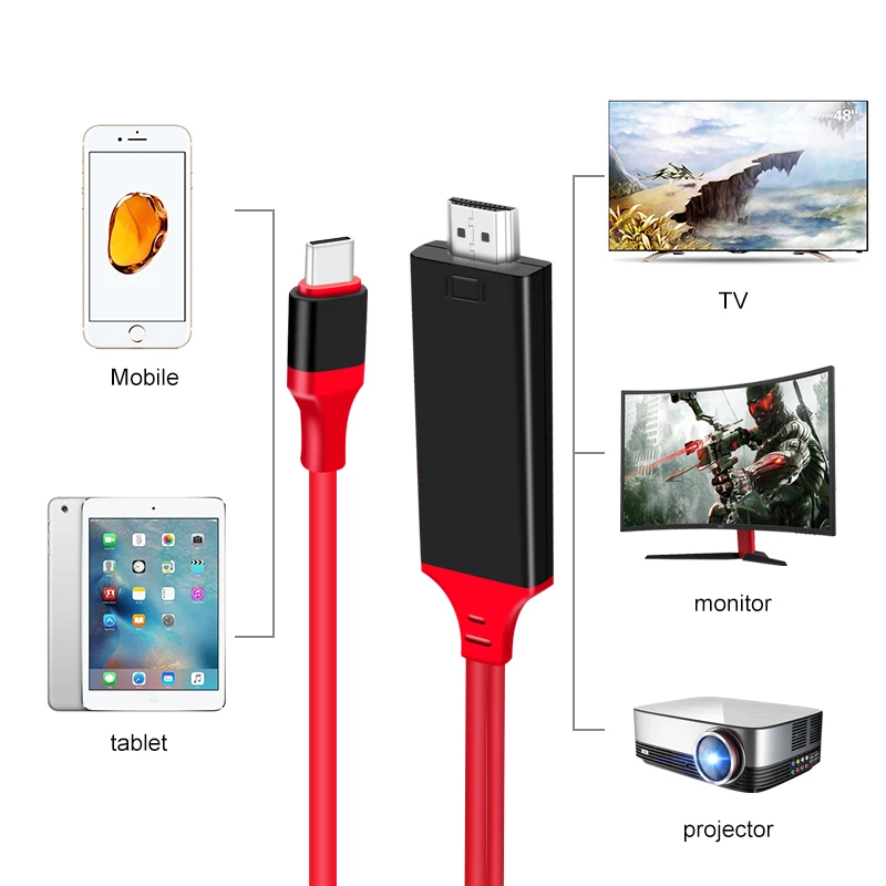 

4k*2k 1080P Micro USB To HDMI Cable 1080P Full HD Output Audio Adapter HDTV Adaptor 5Pin 11pin For Samsung Galaxy S2 S3 S4 S5