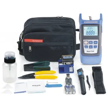 

fiber optic test inspection Fiber tool kit with small part for connect cable with fast connector