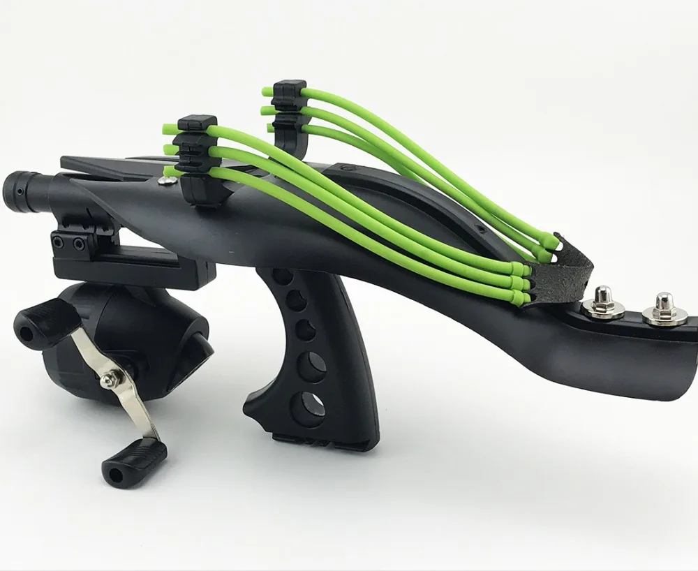 

2018 New High Velocity Slingshot Bow For Fishing And Hunting Fishing Slingshot Shooting Catapult + Fishing Darts Accessories