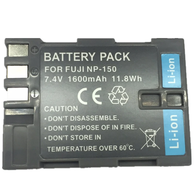 

BC-150 lithium batteries pack BC150 Digital camera battery FNP150 For FUJIFILM Camera NP-150 NP150 FNP150 S5pro S5 S8