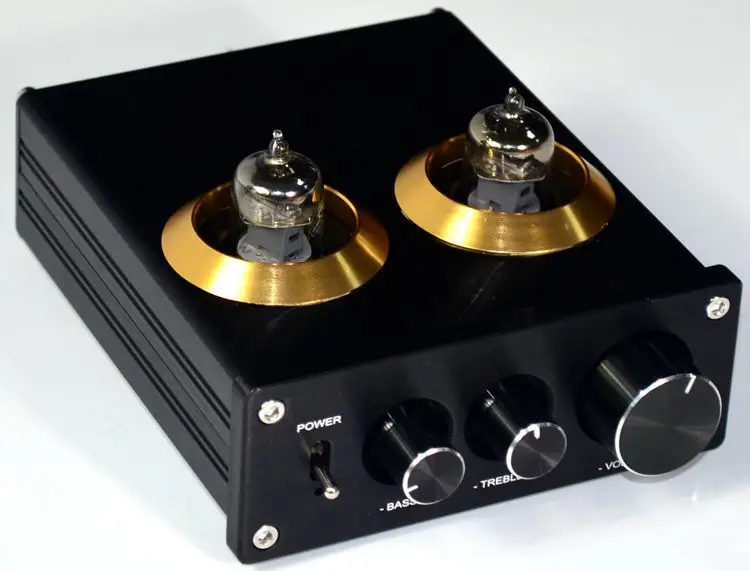 TIANCOOLKEI HiFi 6J1 вакуумный трубчатый предусилитель стерео цифровой с управлением
