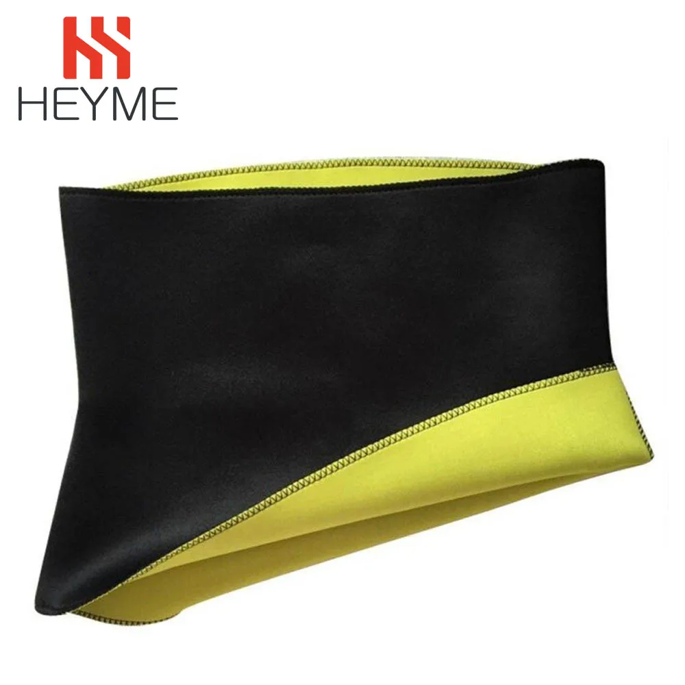 

HEYME Body Slimming Waist Trainer Body Shaper Slimming Belt Weight Loss Sports Blet Burn Fat Sweating Weight Burner A