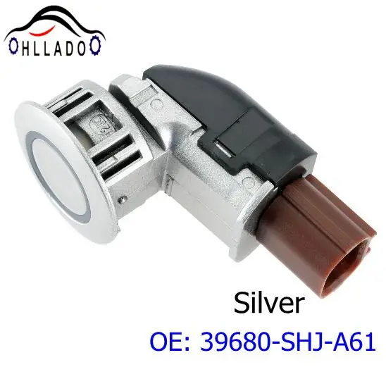 

4PCS HLLADO Silver Color 39680-SHJ-A61 39680SHJA61 PDC Parking Sensor Car Reversing Assist Radar Sensor For H onda Odyssey CR-V