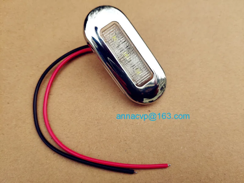 LED Boat Marine Yacht Camper RV Stainless Steel Courtesy Light (4)
