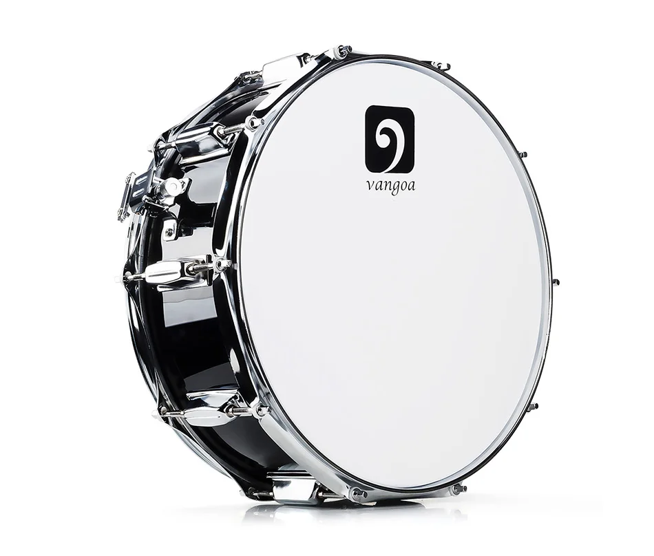 14 дюймов Snare Drum Kit, 1" x 5,5" с барабанными палочками, ключ настройки, ремень, Тренировочный Коврик и сумка