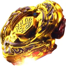 1pcs Beyblade Metal Fusion 4D Set L-DRAGO GOLD DF105LRF+Launcher Kids Game Toys Christmas Gift Gyroscope S40