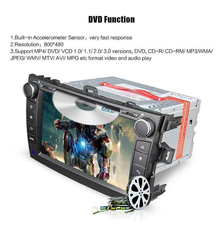 Perfect Eunavi 2 din 8 inch car dvd player radio 2din gps navigation for Toyota Corolla 2008 2009 2010 2011 stereo in dash with usb swc 8 Perfect Eunavi 2 din 8 inch car dvd player radio 2din gps navigation for Toyota Corolla 2008 2009 2010 2011 stereo in dash with usb swc 8