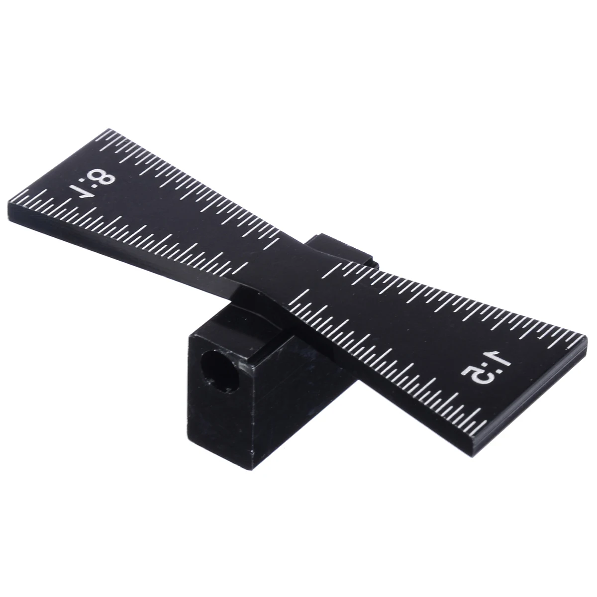Portable Woodworking Dovetail Marker Marking Gauge For Hardwood & Softwood Aluminum Woodworking Measuring Tools Black