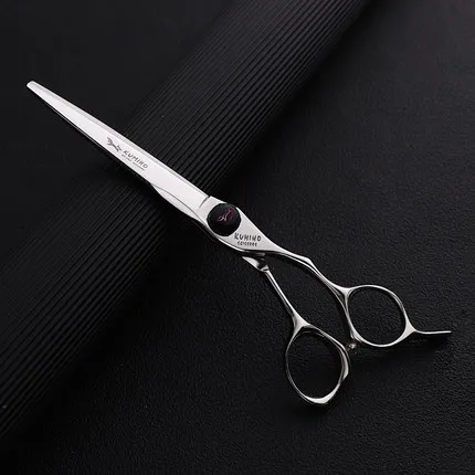 KUMIHO, Новое поступление, ножницы для волос VG10, шиньон для волос, парикмахерские тоньше, профессиональные ножницы для волос, стилист - Цвет: 6.25inch shear