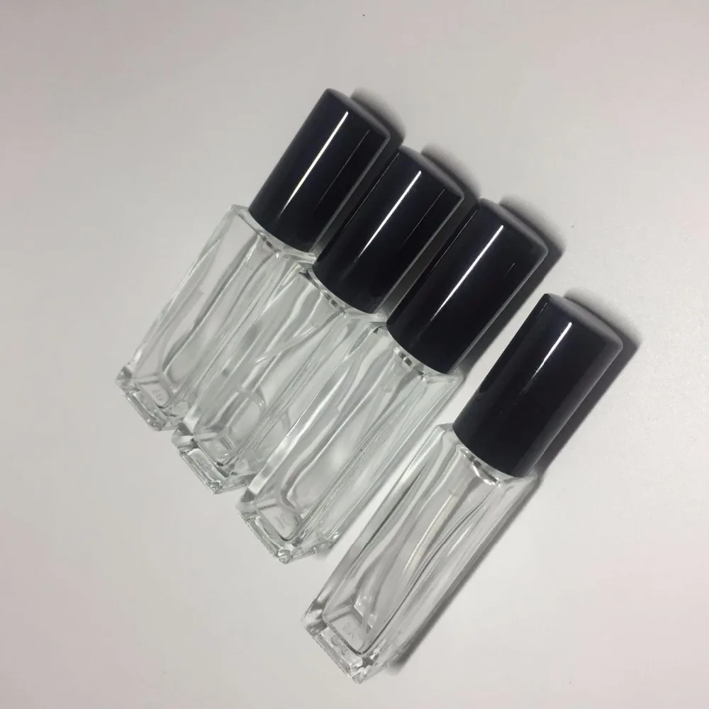 

100pcs/lot 10ml glass perfume bottle Portable Travel Perfume Atomizer Spray Bottle Cosmetic Container wwith DHL FREE