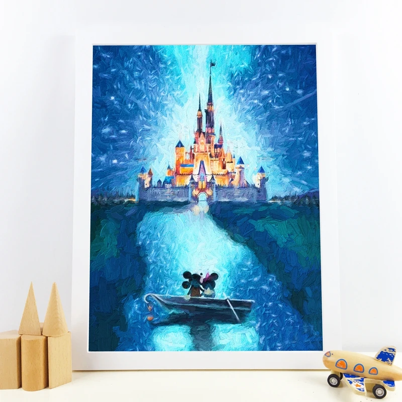 Mickey Mouse Poster Nursery Decor