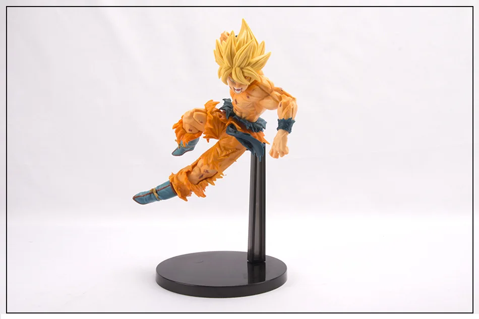 Аниме 24 см Dragon Ball Z Match Makers Super Saiyan Son Goku Gokou Kakarotto ПВХ фигурка Коллекционная модель