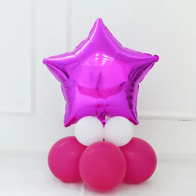12 шт/партия Минни и Микки Маус голова фольги вертикально воздушные шары гелий мультфильм Микки латекс 2,8 г воздушные шары для украшений на вечеринку - Цвет: as picture