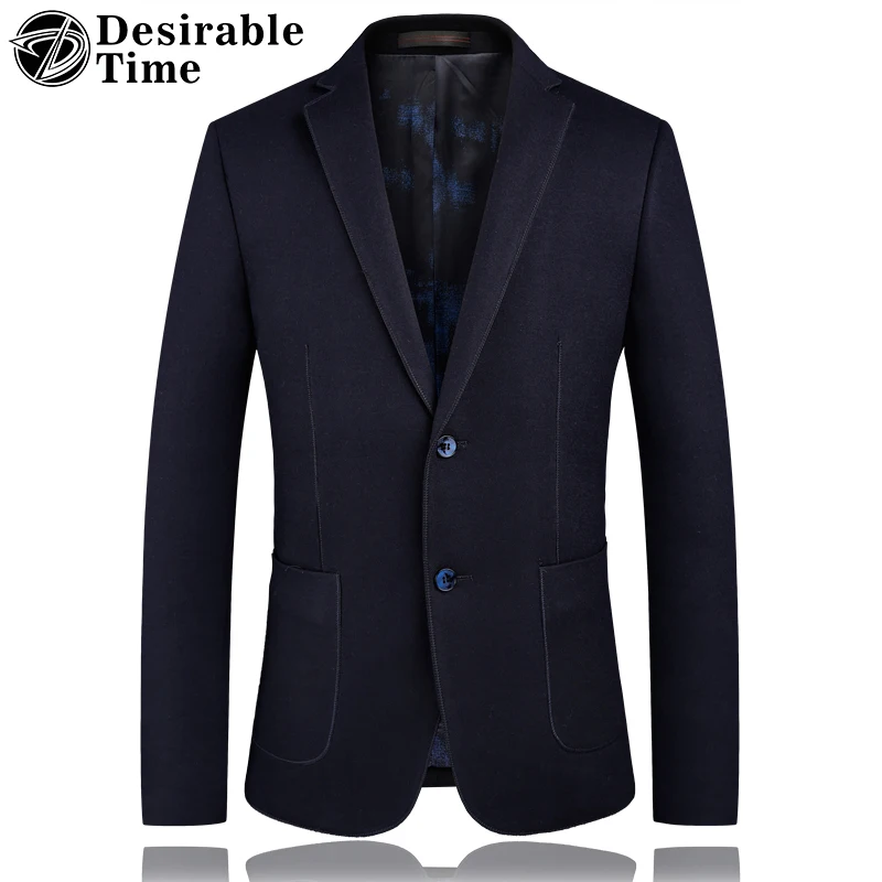 Buy Mens Wool Blazers Plus Size S 4XL Fashion Men's