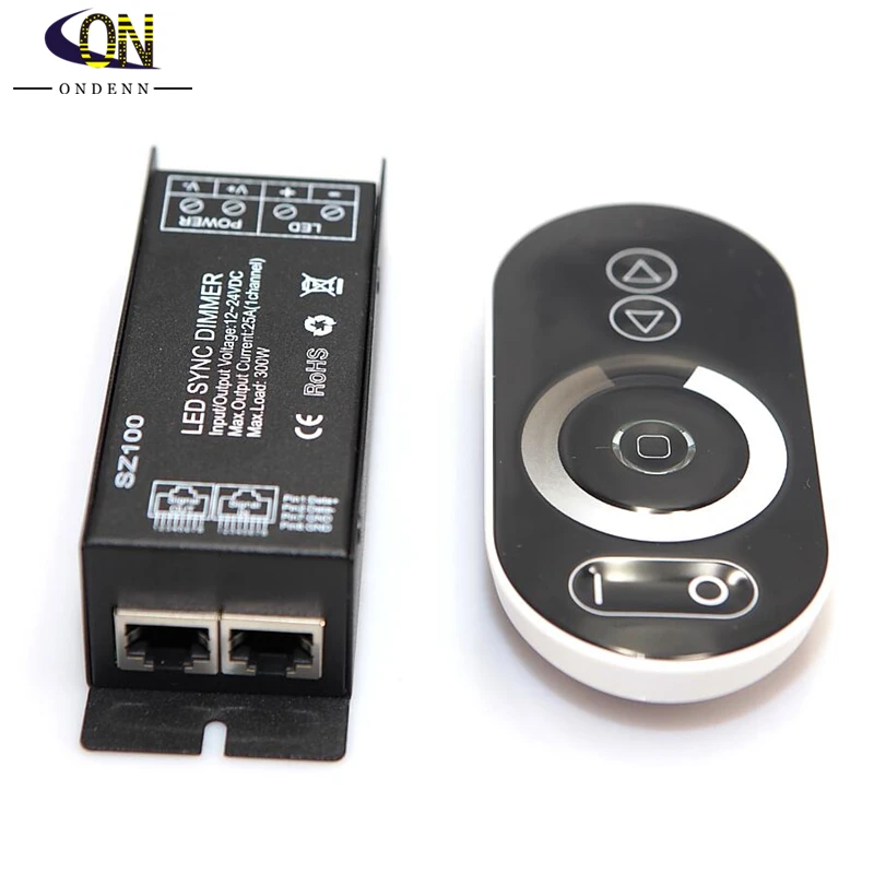 RF Led сенсорный диммер 25A 300W синхронизация SZ100 для led перемешивания света DC12 24V|touch