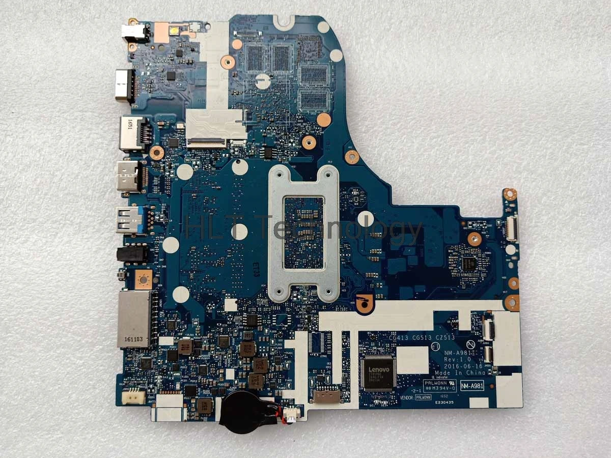 Материнская плата для ноутбука Lenovo CG413 CG513 CZ513 310 15IKB NM A981 SR2ZV CPU i7 7500U 4GB RAM DDR4 100%